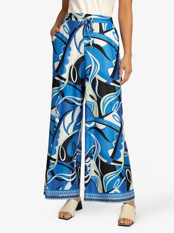 APART Wide leg Pants in Blue: front