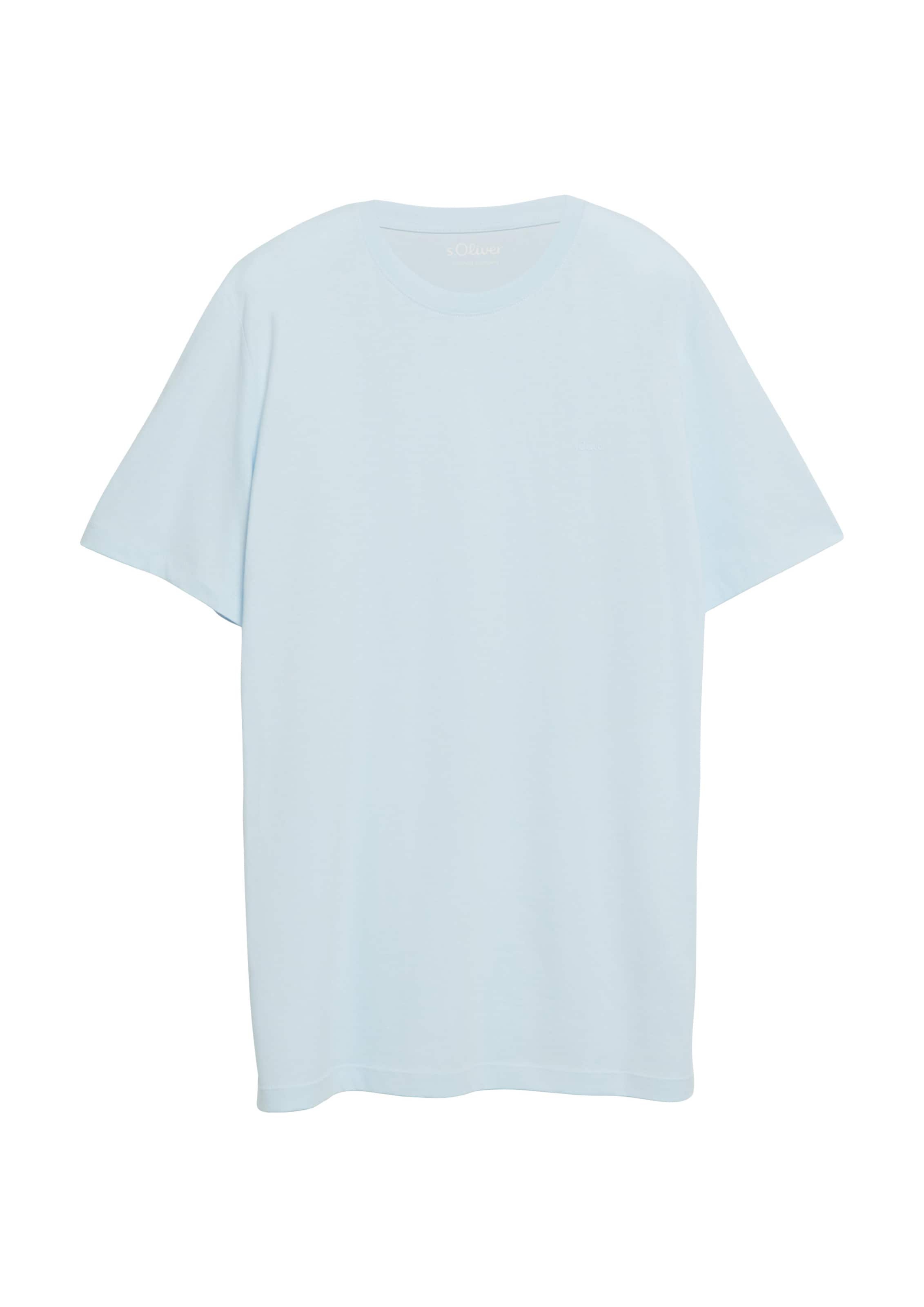 s.Oliver Shirt in Blauw: voorkant