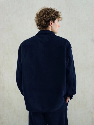 Giesto Comfort fit Button Up Shirt in Blue