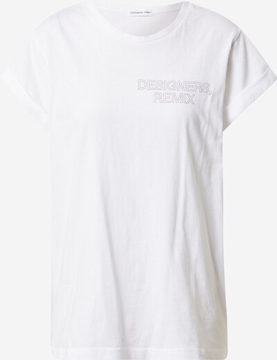 Designers Remix Camiseta 'Stanley' en negro / offwhite, Vista del producto