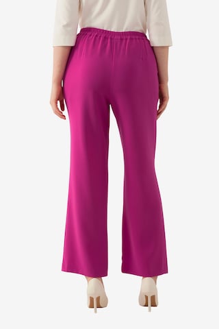 Wide Leg Pantalon Ulla Popken en rose