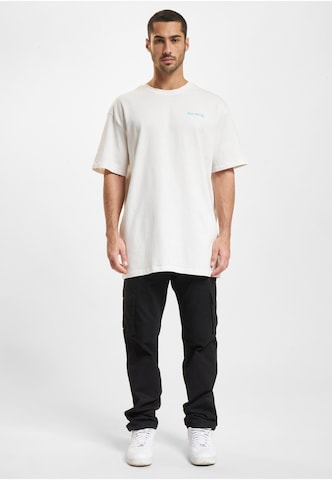 Just Rhyse - Camisa 'WavyPalms' em branco