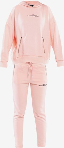 Tom Barron Sweatsuit in Pink: front