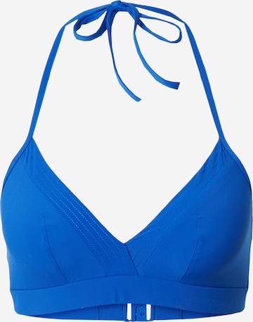 Chantelle Triangle Bikini Top in Blue: front