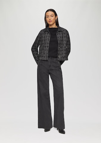 s.Oliver BLACK LABEL Shirt in Zwart