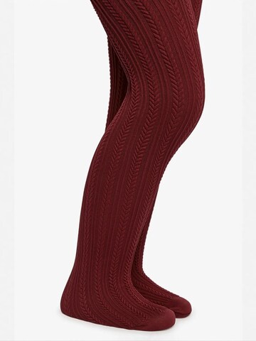 Penti Hlačne nogavice 'PENTI Mädchen Pretty Knit' | rdeča barva