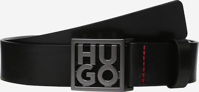 HUGO Belte i grå / rød / svart, Produktvisning
