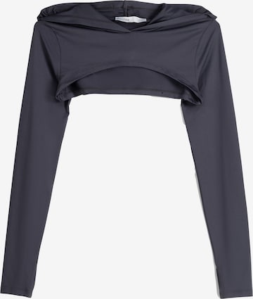 Bershka Shirt in Grau: predná strana