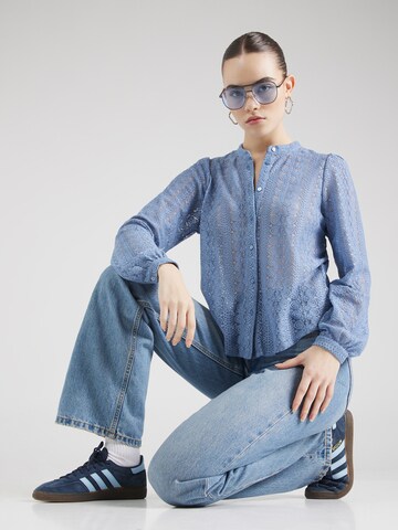 VILA Blouse 'Chikka' in Blauw