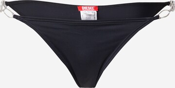 DIESEL - Cueca biquíni em preto: frente