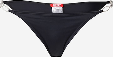 DIESEL Bikini Bottoms in Black: front