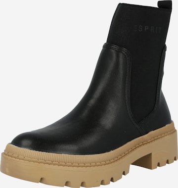 ESPRIT Ankle Boots in Black: front