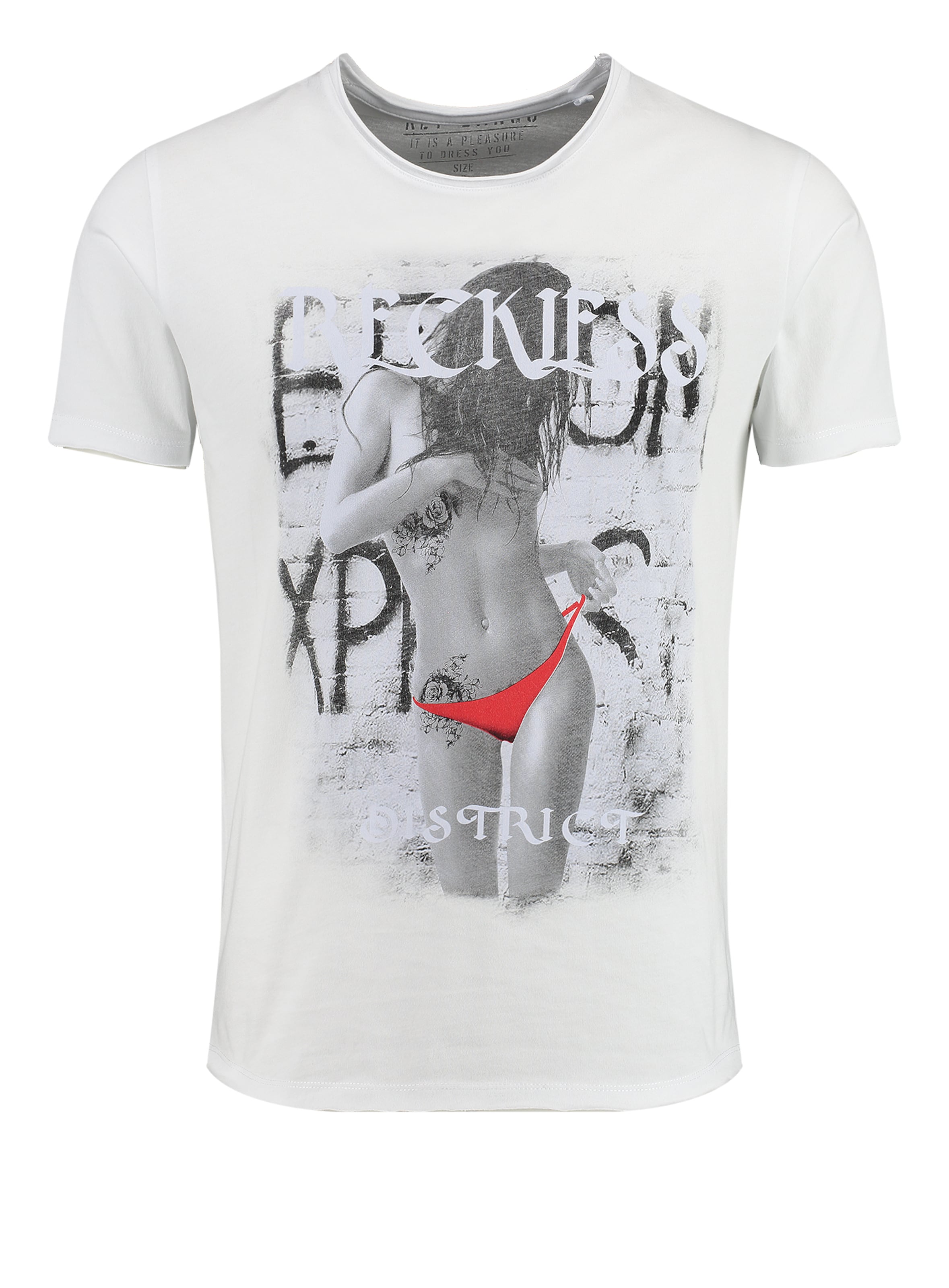 Key Largo Футболка в Белый: спереди