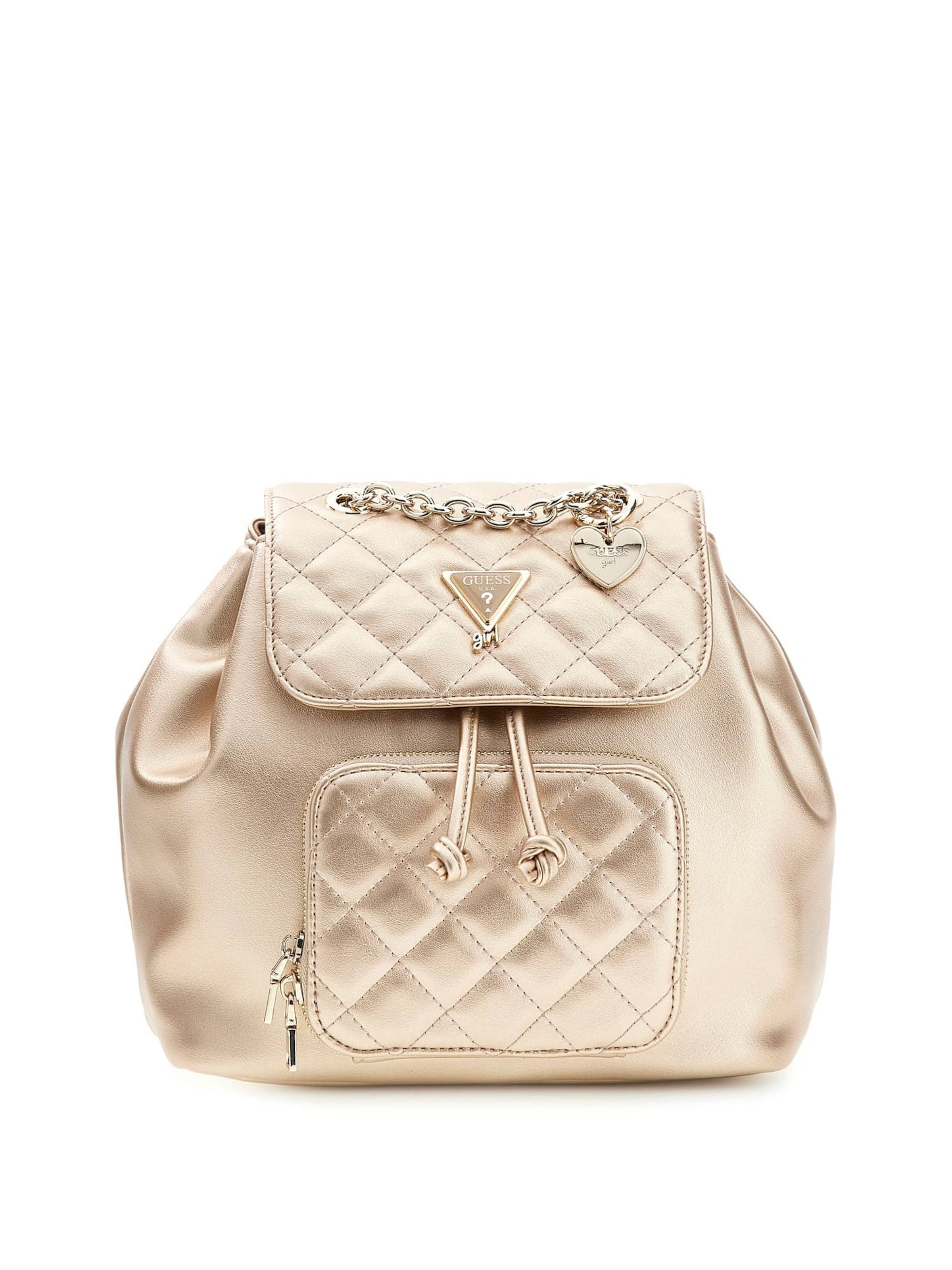 GUESS Rucksack in Gold: Vorderseite