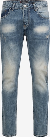 Indumentum Slim fit Jeans in Blue: front