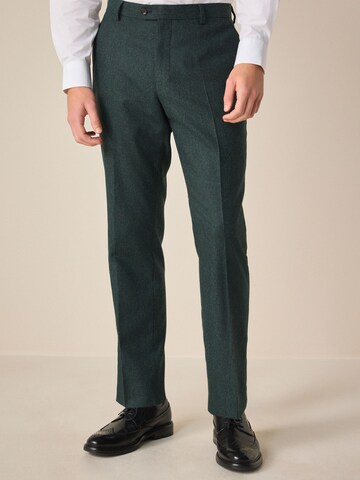 Next Slimfit Hose in Grün: Vorderseite