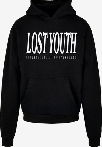 Felpa di Lost Youth in nero: frontale