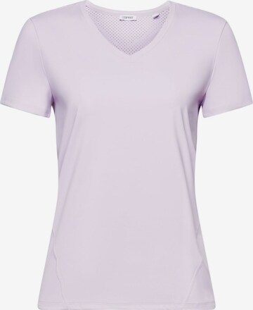 T-shirt ESPRIT en violet : devant