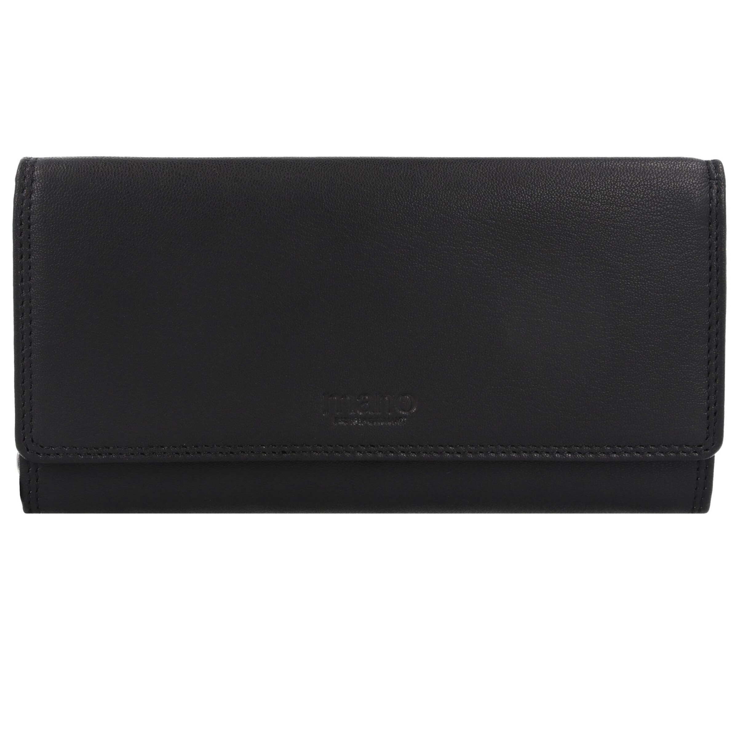 mano Portemonnee 'Donna Giulia' in Zwart: voorkant