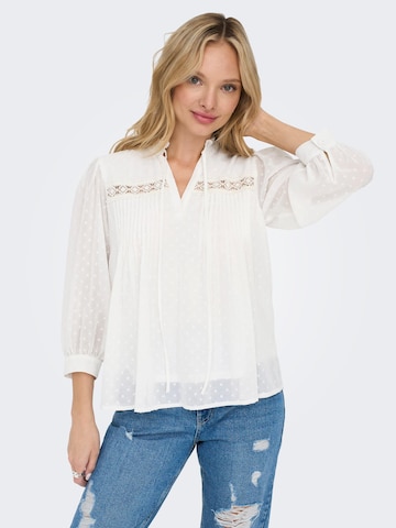 ONLY - Blusa 'Madonna' em branco