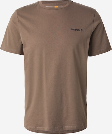 TIMBERLAND T-Shirt in Braun: Vorderseite