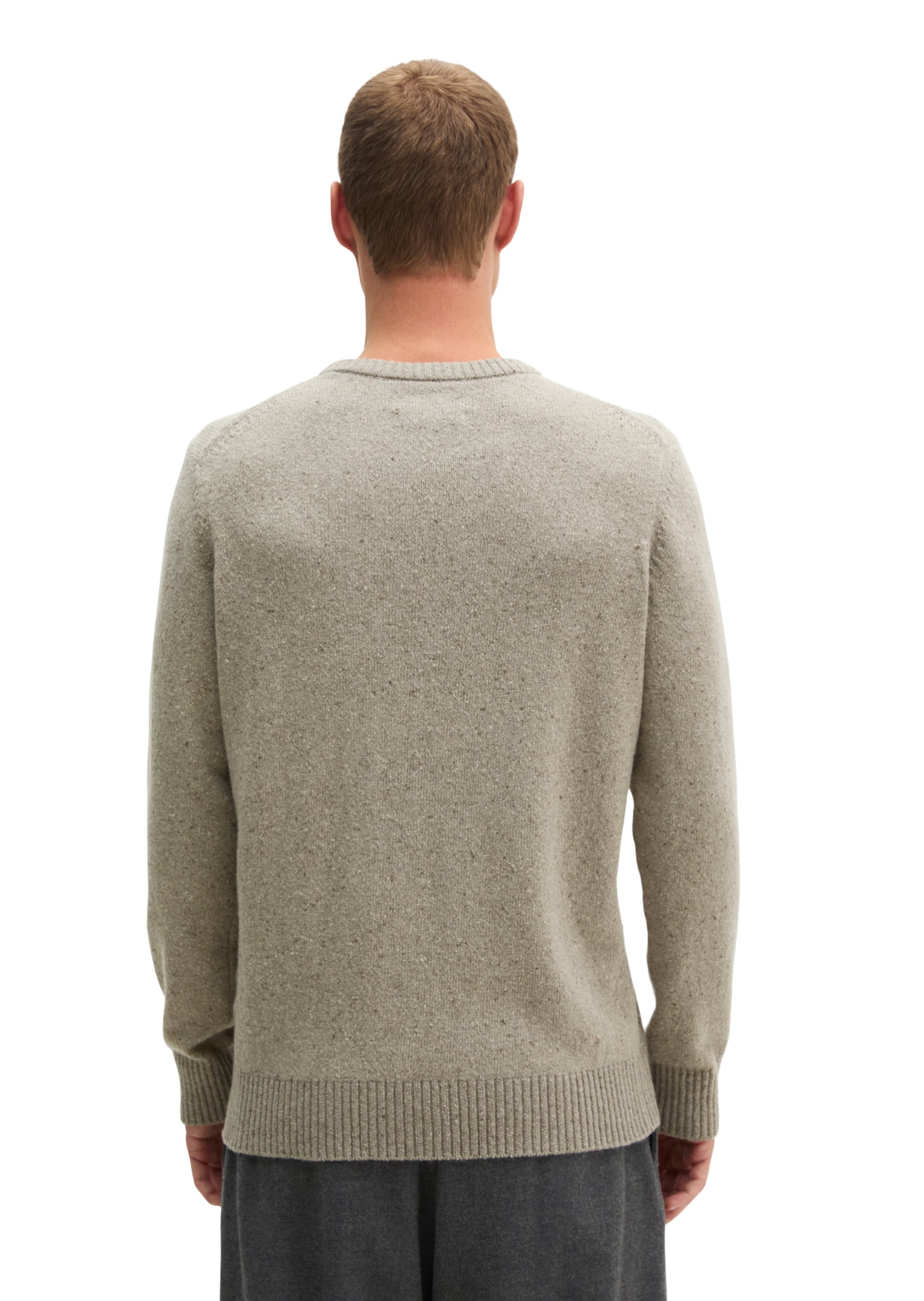 Marc O'Polo Pullover in Braun: Rückseite