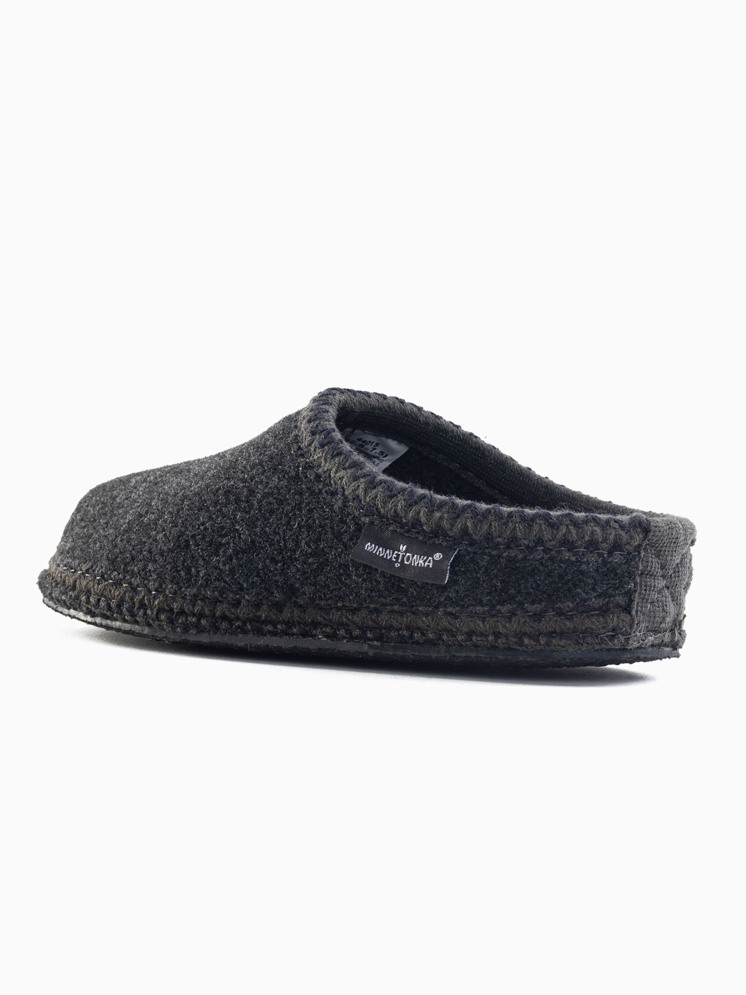 Minnetonka Kapcie 'Winslet' w kolorze szary