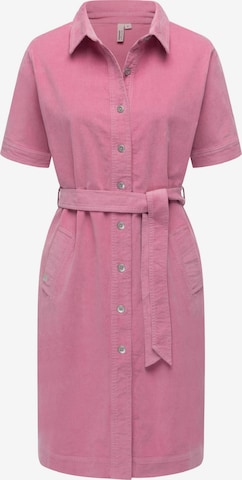 Abito camicia 'Rozyna' di Ragwear in rosa: frontale