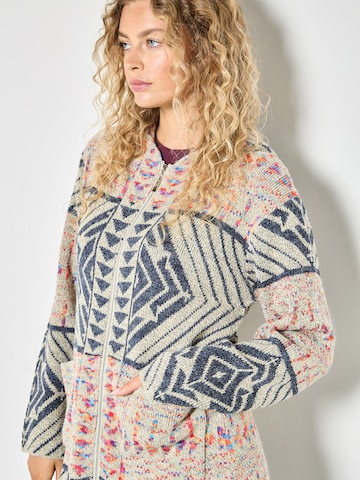 Apricot Knitted costume cardigan ' ' in Grey