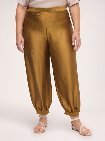 Baggy Pantalon Fiorella Rubino en or