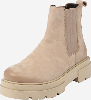 Boots chelsea 'Kate' di ABOUT YOU in grigio: frontale
