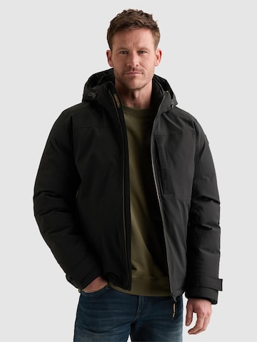 Giacca di mezza stagione 'Crewcat jacket' di PME Legend in nero: frontale