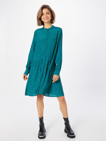 mbym Платье-рубашка 'Meera' в Зеленый: спереди