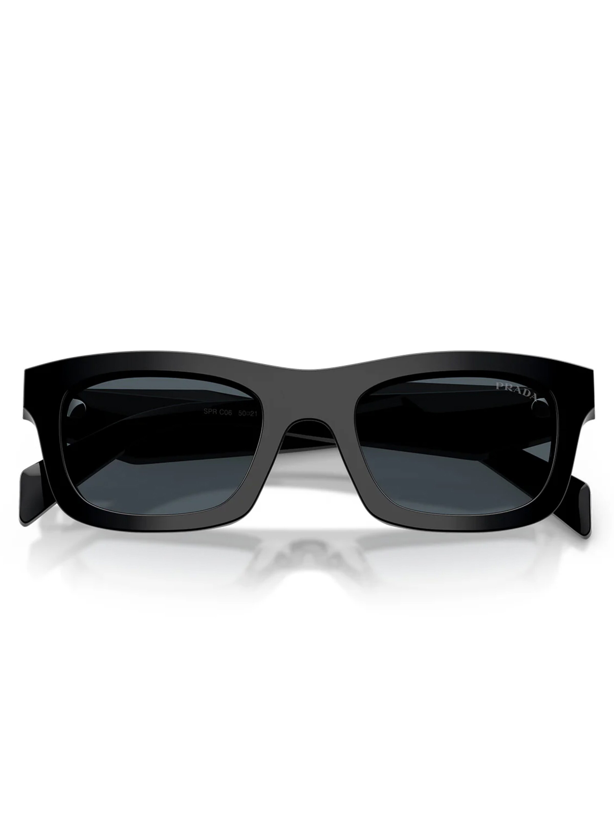 PRADA Zonnebril 'PRC06S 16K70B' in Zwart