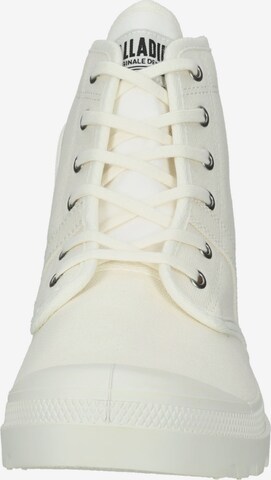 Palladium Lace-Up Boots in White