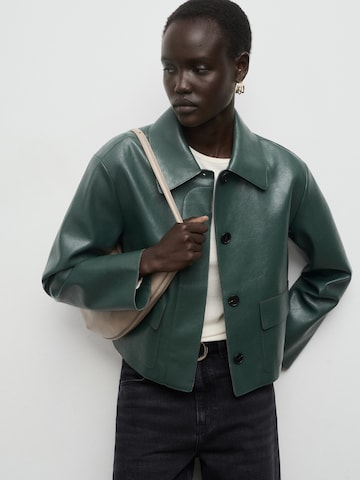 MANGO Between-season jacket 'SABINA' in Green: front