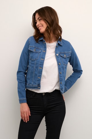 Kaffe Between-Season Jacket in Blue: front