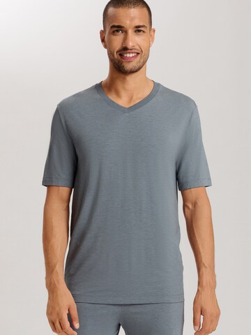 T-Shirt 'Casuals' Hanro en bleu : devant