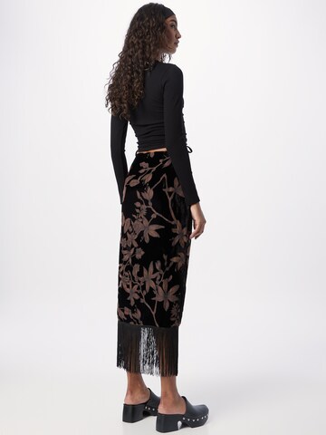 Warehouse Skirt 'Devore' in Black