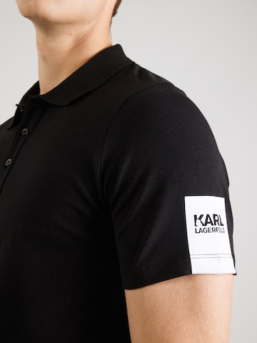 Karl Lagerfeld Poloshirt in Schwarz