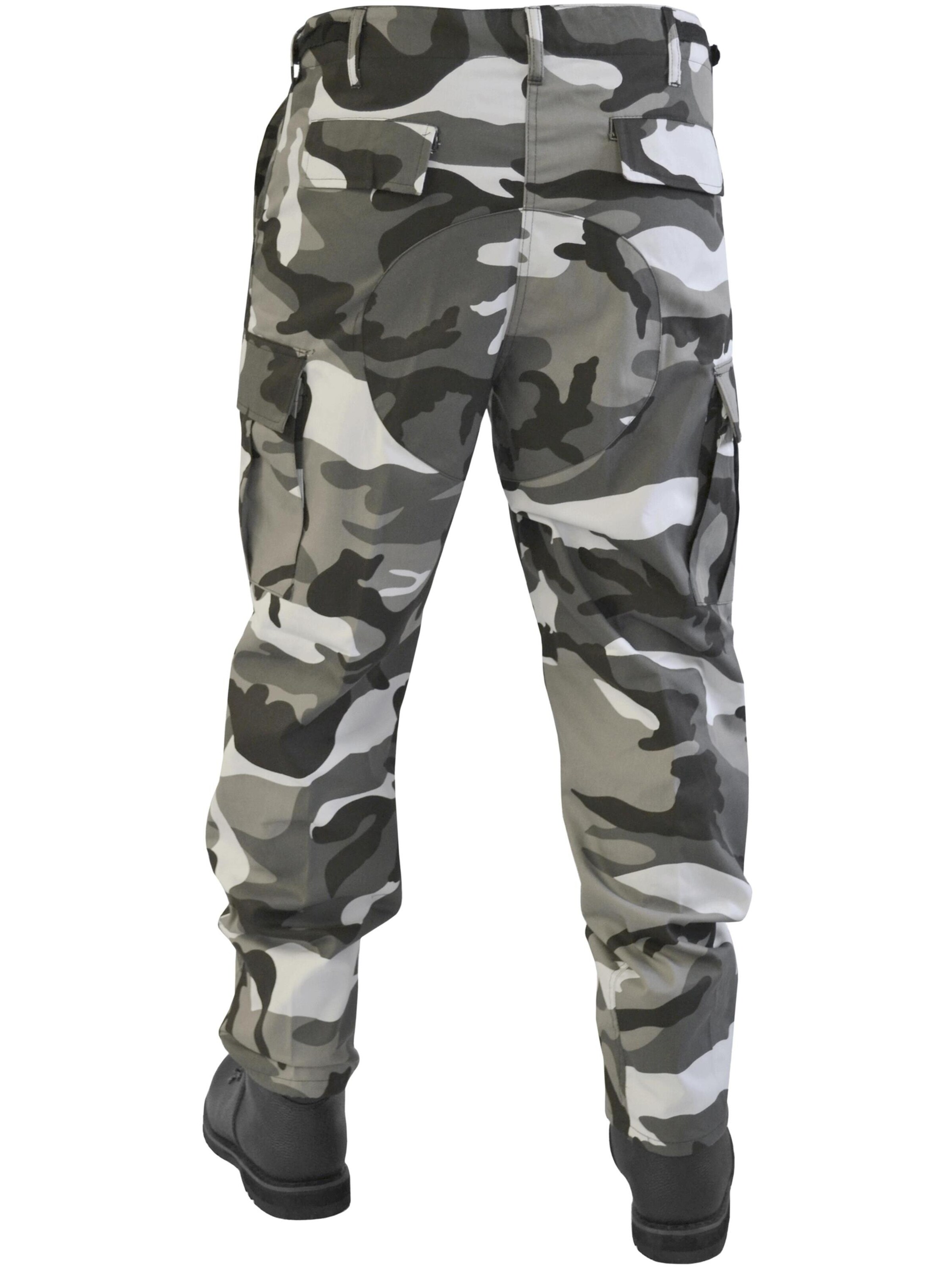 Regular Pantalon outdoor 'Trooper' normani en gris