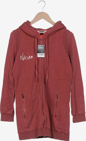 Nikita Sweatshirt & Zip-Up Hoodie in M in Red: front