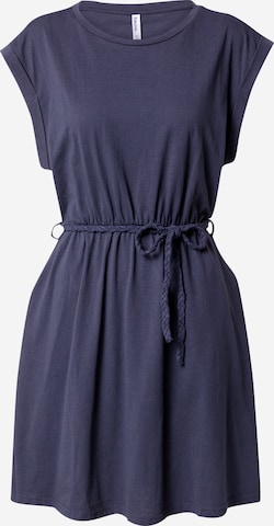 Sublevel Summer Dress in Blue: front