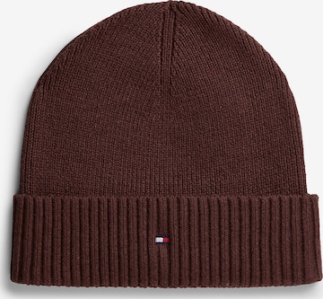 TOMMY HILFIGER Mütze in Braun: Vorderseite