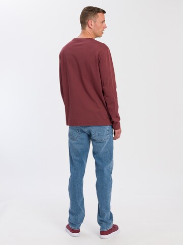 Cross Jeans Shirt '15863 ' in Braun