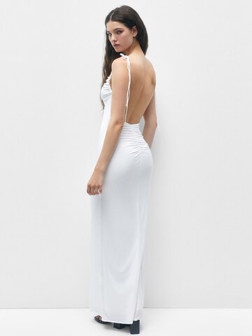 Pull&Bear Kleid in Weiß