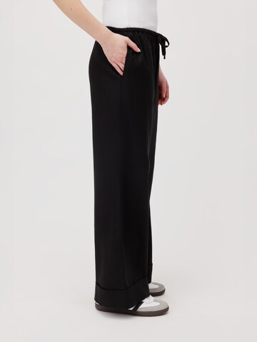 LeGer by Lena Gercke Wide leg Broek 'Effie' in Zwart