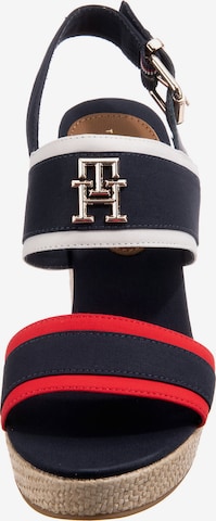 TOMMY HILFIGER Sandal i blå