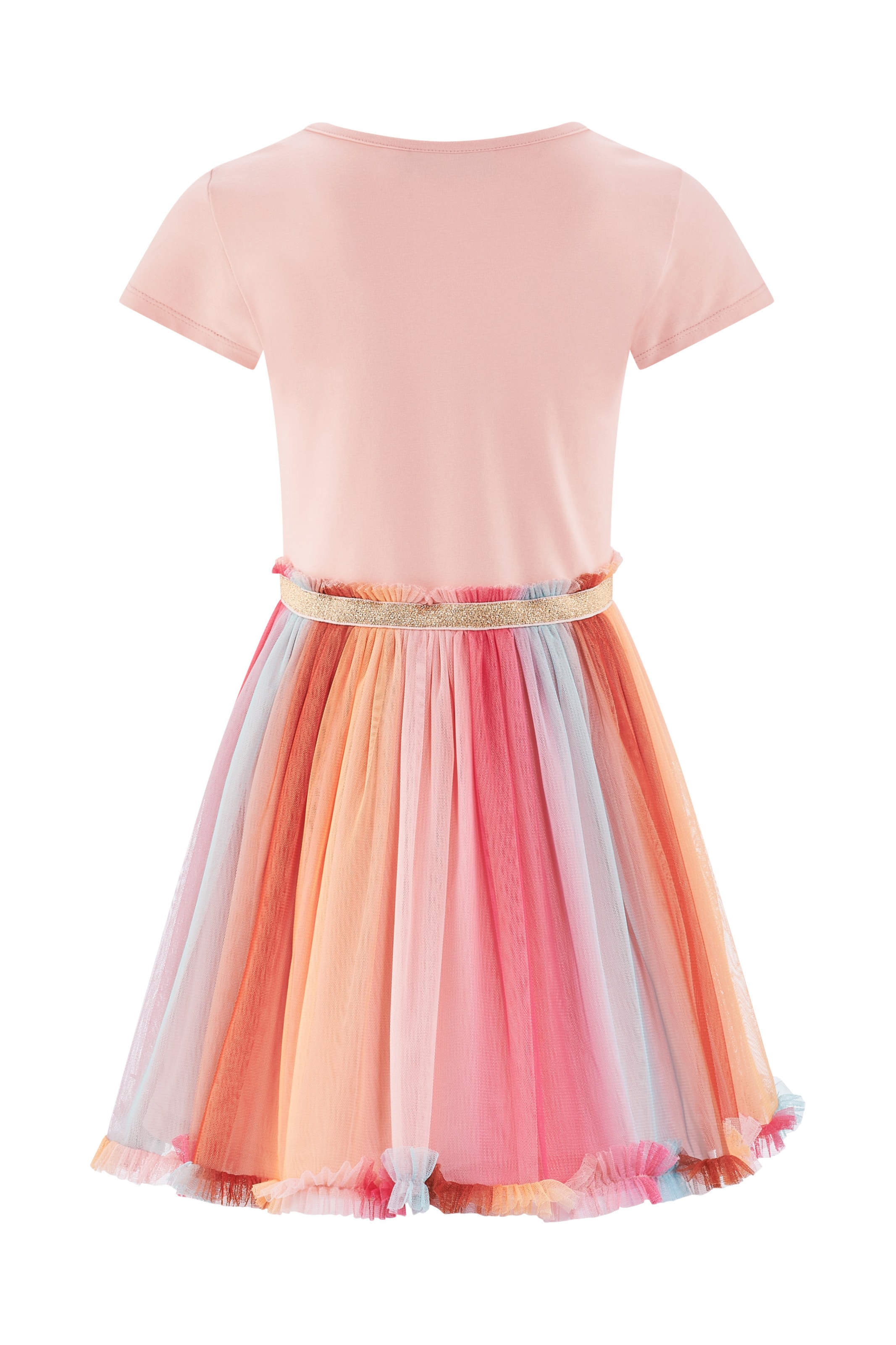 happy girls Dress in Pink
