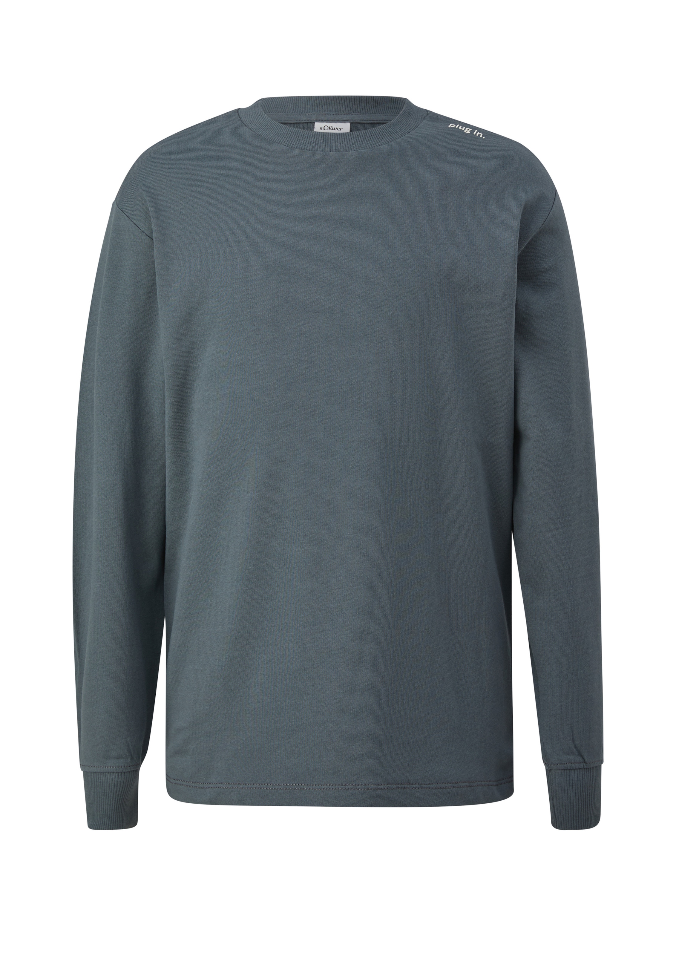 s.Oliver Shirt in Grey: front